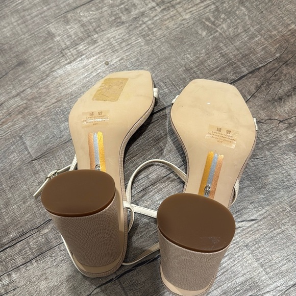 NWOB!! Sam Edelman - Kit Block Heel Squared Open Toe Slingback Heeled Sandal - Picture 8 of 11